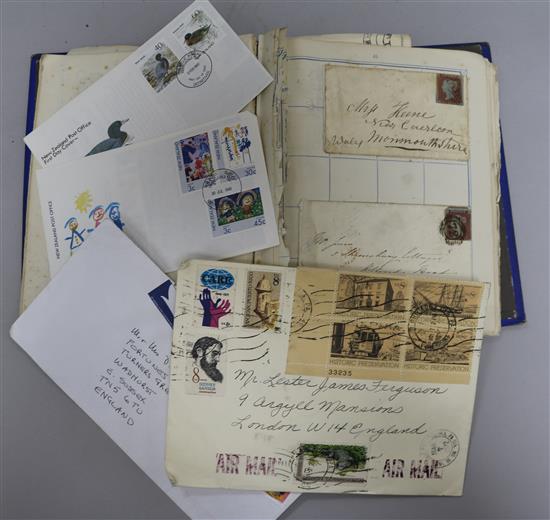 A collection of first day cover